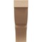 Ekena Millwork 3-inch W x 10-inch D x 10-inch H Valencia Rough Cedar Woodgrain TimberThane Knee Brace, Primed BRCUR03X10X10VALRCPR - alternate 3